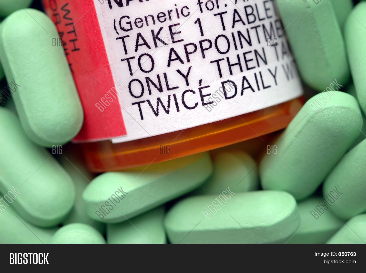 Prescription Label Image & Photo (Free Trial) Bigstock
