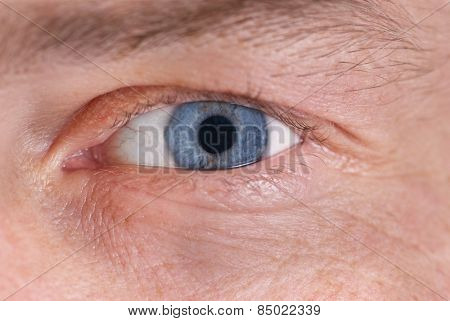 Man's Blue Eye