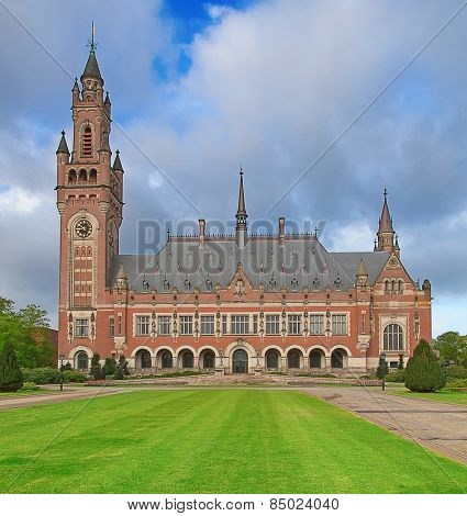 International court of justice in Hague, Netherlands