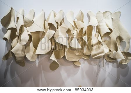 MADRID, SPAIN - 25 FEBRUARY 2015. ARCO, the International Contemporary Art Fair in Madrid, Spain