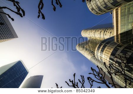 Detail Of Modern Architecture. City Life