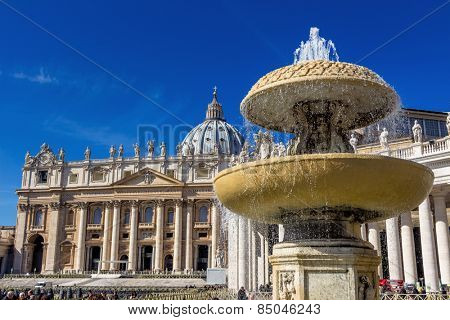 italy, rome, st. peter's basilica