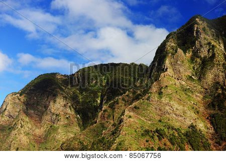 Mountains in La Gomera, Spain, Europe