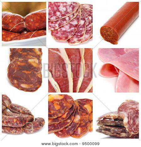Spansk Tapas Collage