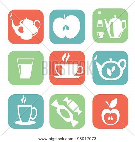 Cups And Mugs Icons