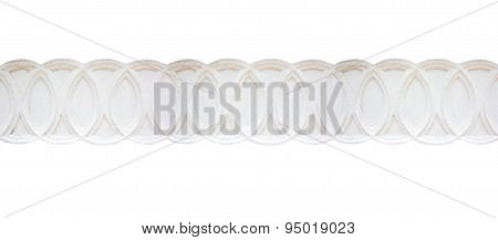 Architectural circle decor detail