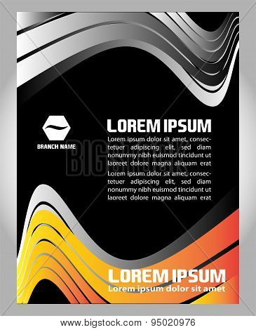 Vector Flyer, Magazine Cover & Poster Template