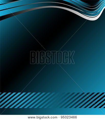 Abstrack blue background