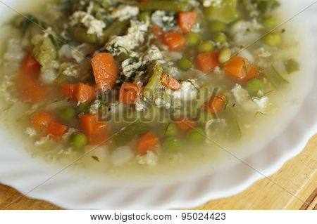 Boiled vegetables