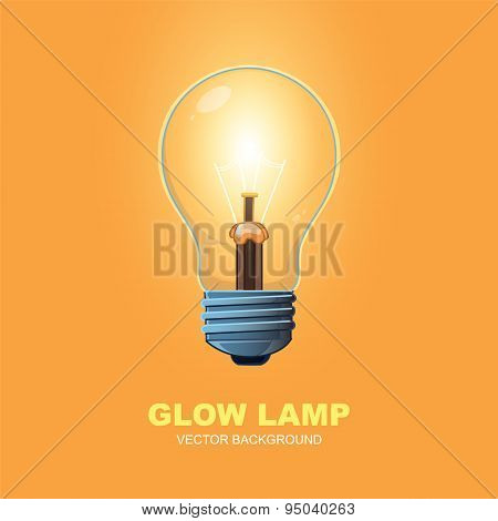 Glow Lamp Background