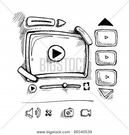 Doodle Video Player