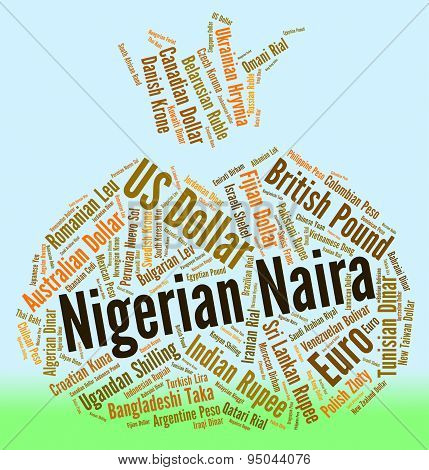 Nigerian Naira Means Foreign Currency And Forex