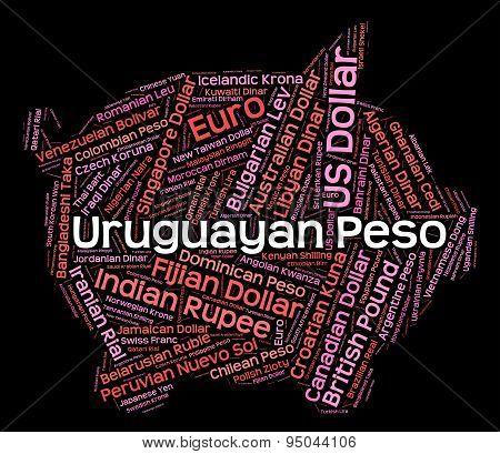 Uruguayan Peso Means Foreign Exchange And Coin