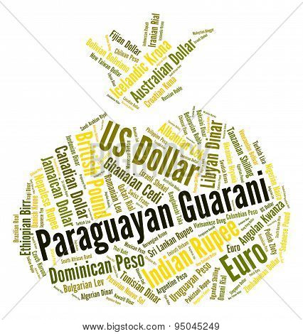 Paraguayan Guarani Indicates Foreign Exchange And Coin