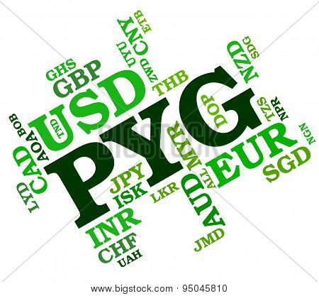 Pyg Currency Shows Foreign Exchange And Coin
