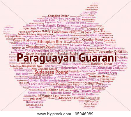 Paraguayan Guarani Represents Exchange Rate And Coinage