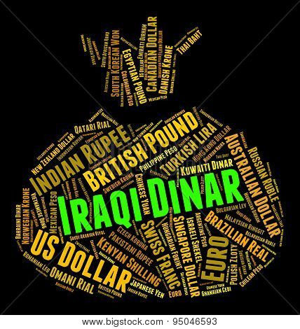 Iraqi Dinar Shows Foreign Exchange And Broker