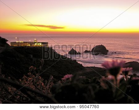 Sunset at Land's End, San Francisco