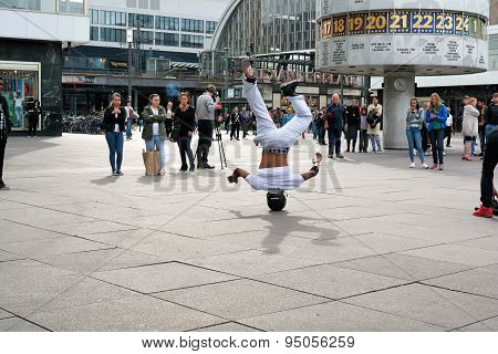 Breakdancer in Berlin