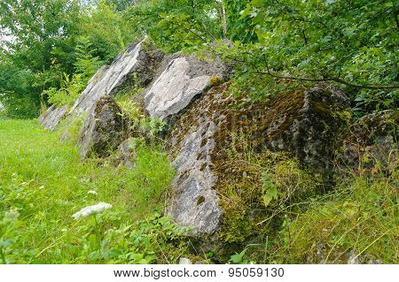 Ruins Of The Fort In Przemysl Poland