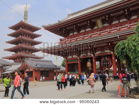 Sensoji temple Asakusa Tokyo