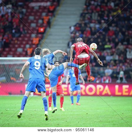 Uefa Europa League Final Football Game Dnipro Vs Sevilla