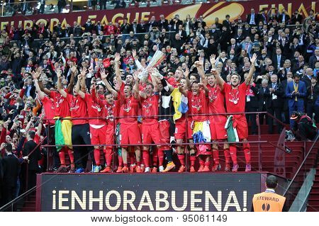 Fc Sevilla - The Winner Of Uefa Europa League 2015