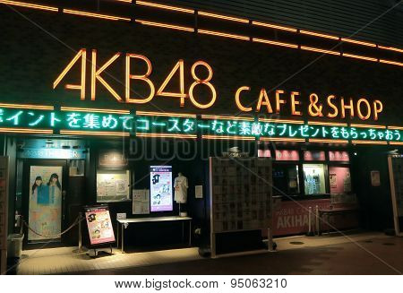 AKB 48 Akihabara night Tokyo Japan