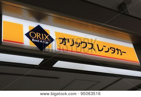 Orix rent a car Japan