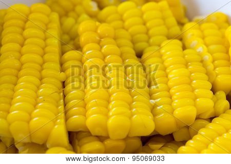 Sliced Steamed Sweet Corn