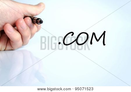 Com Text Concept