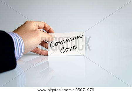 Common Core Text Concept