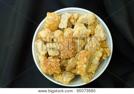 Pork Rind Favorite Food In Thailand