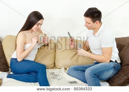 Happy Couple Having Afternoon Fun