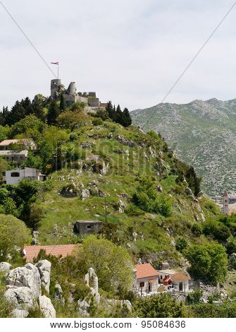 The Croatian Klis castle