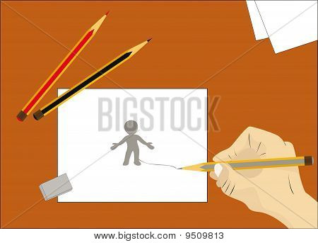 Drar vi den lilla människan