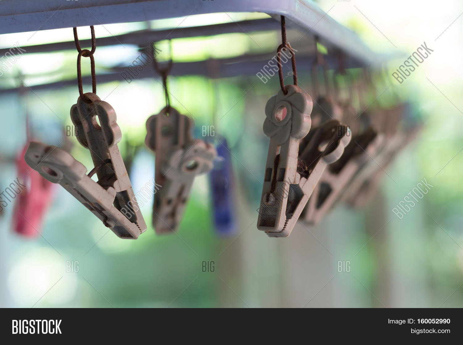 Clothes Pegs Image & Photo (Free Trial) Bigstock