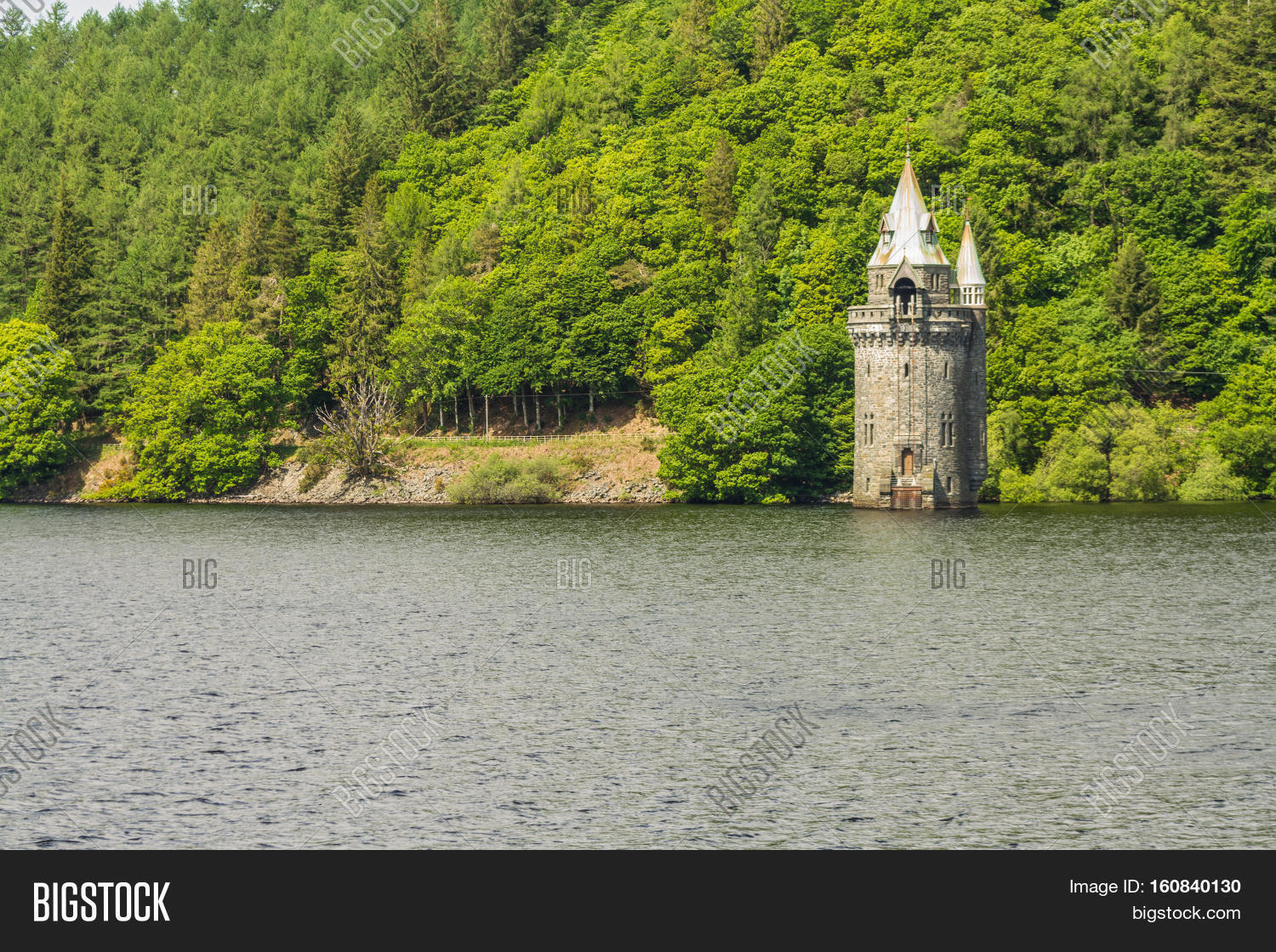 Lake Vyrnwy Reservoir Image & Photo (Free Trial) | Bigstock