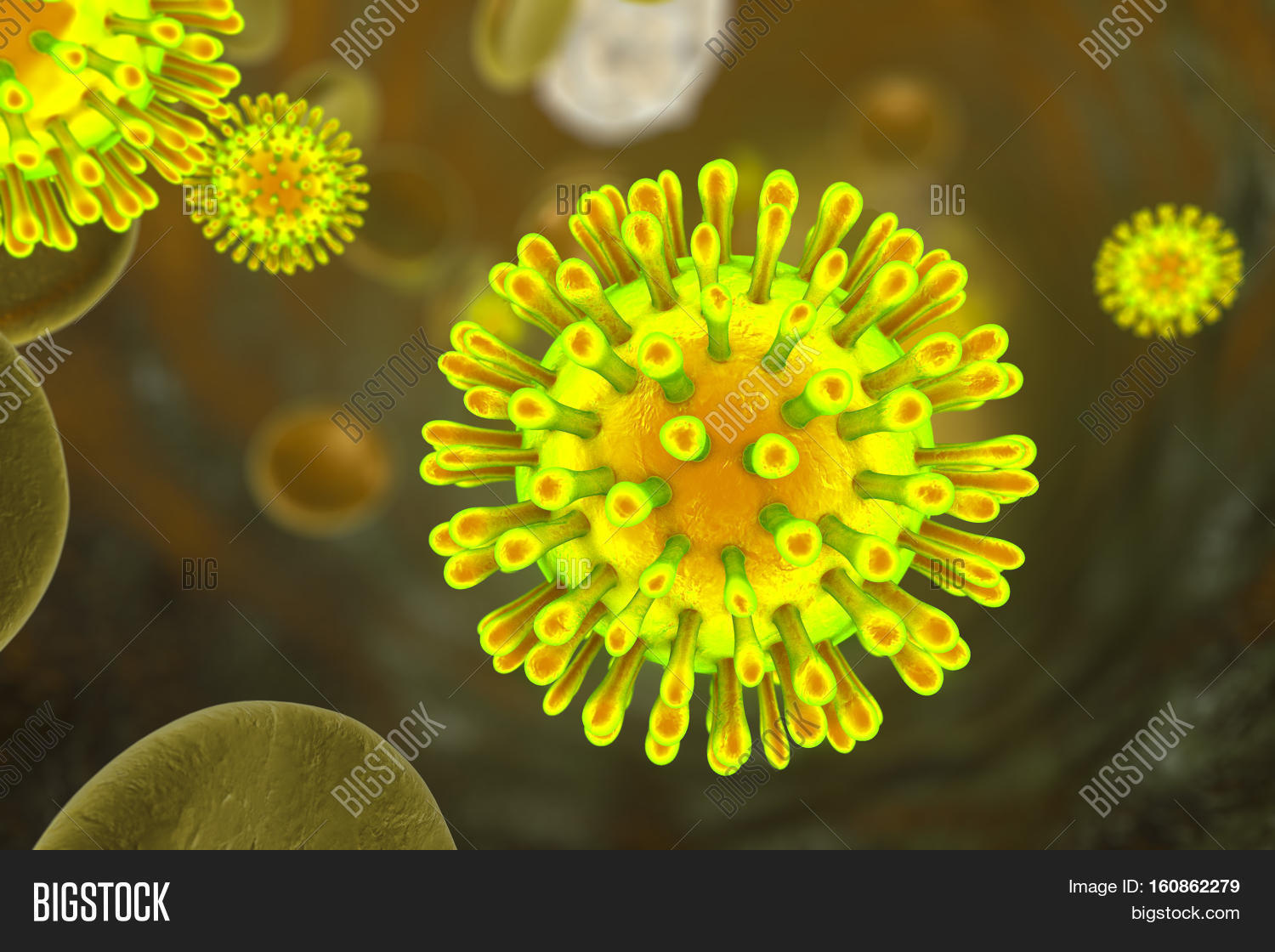 HIV AIDS Viruses Blood Image & Photo (Free Trial) | Bigstock
