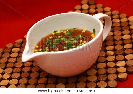 zuppa di verdure pomodoro