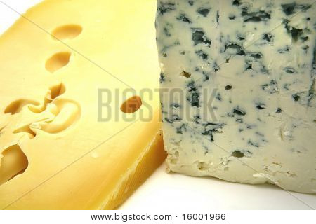 schweiziske og roquefort ost lukke