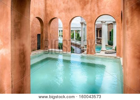 The Water Temple is a stone structure