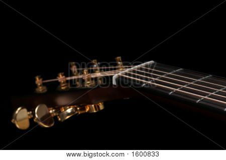 Parte superiore del collo della chitarra