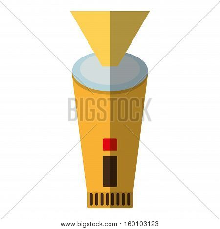 cartoon lantern light security protective shadow vector illustration eps 10