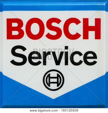 Bosch Service Sign And Logo