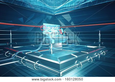 Futuristic Digital Benchboard