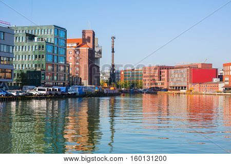 Waterfront Muenster In Muenster, Westphalia, Germany