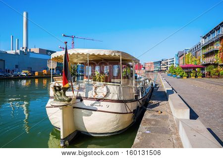 Waterfront Muenster In Muenster, Westphalia, Germany