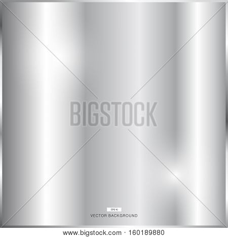 Metal and silver steel background vector texture