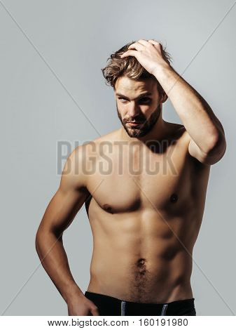 Handsome Muscular Sexy Man